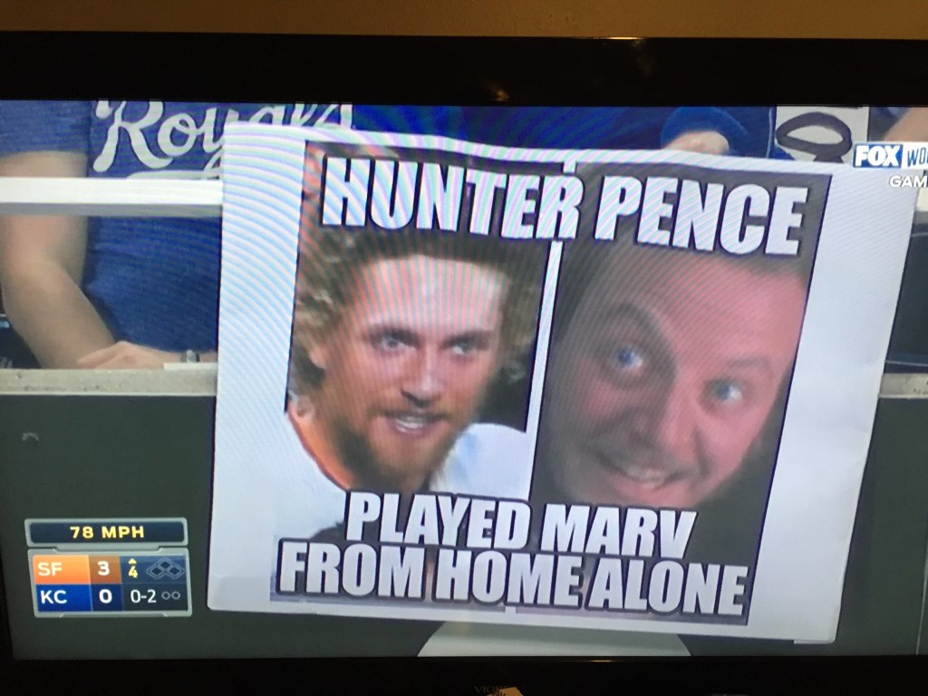 HunterPenceSign