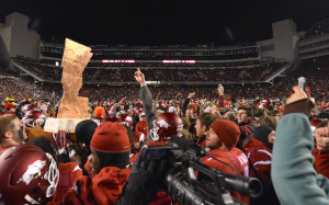 NCAA Football: Louisiana State at Arkansas