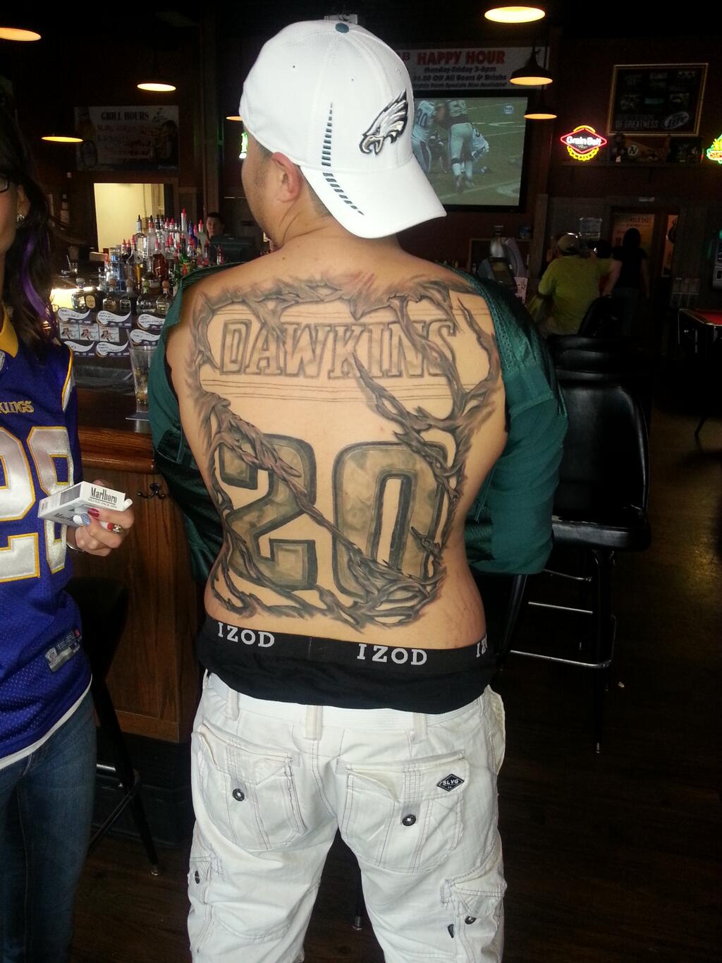 17 Cool, Crazy, and Straight-Up Weird Philadelphia Eagles Tattoos