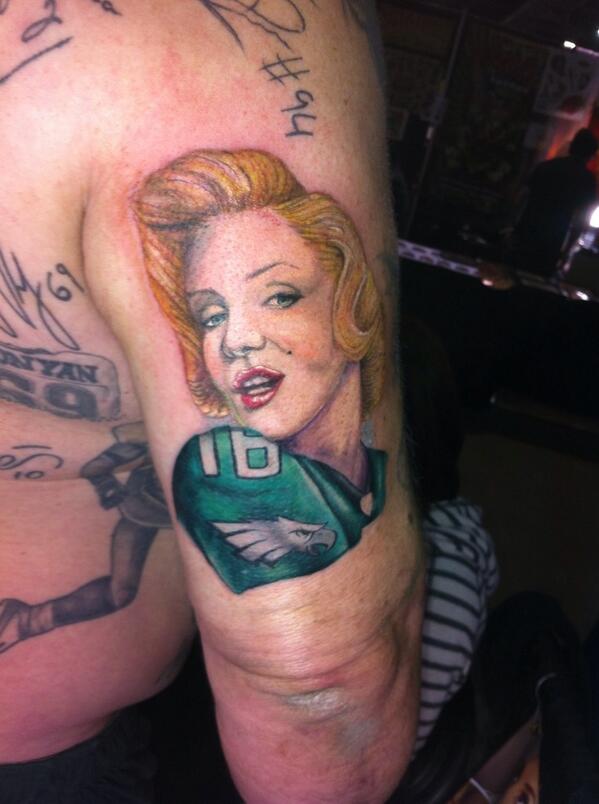 17 Cool, Crazy, and Straight-Up Weird Philadelphia Eagles Tattoos